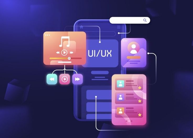 Book a UX metrics audit with TechnoHub to track what truly matters and drive product success. Designer presenting UX metrics dashboard to a group of stakeholders during a team meeting.